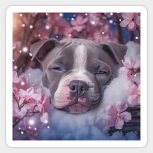 Cherry Staffy Sticker